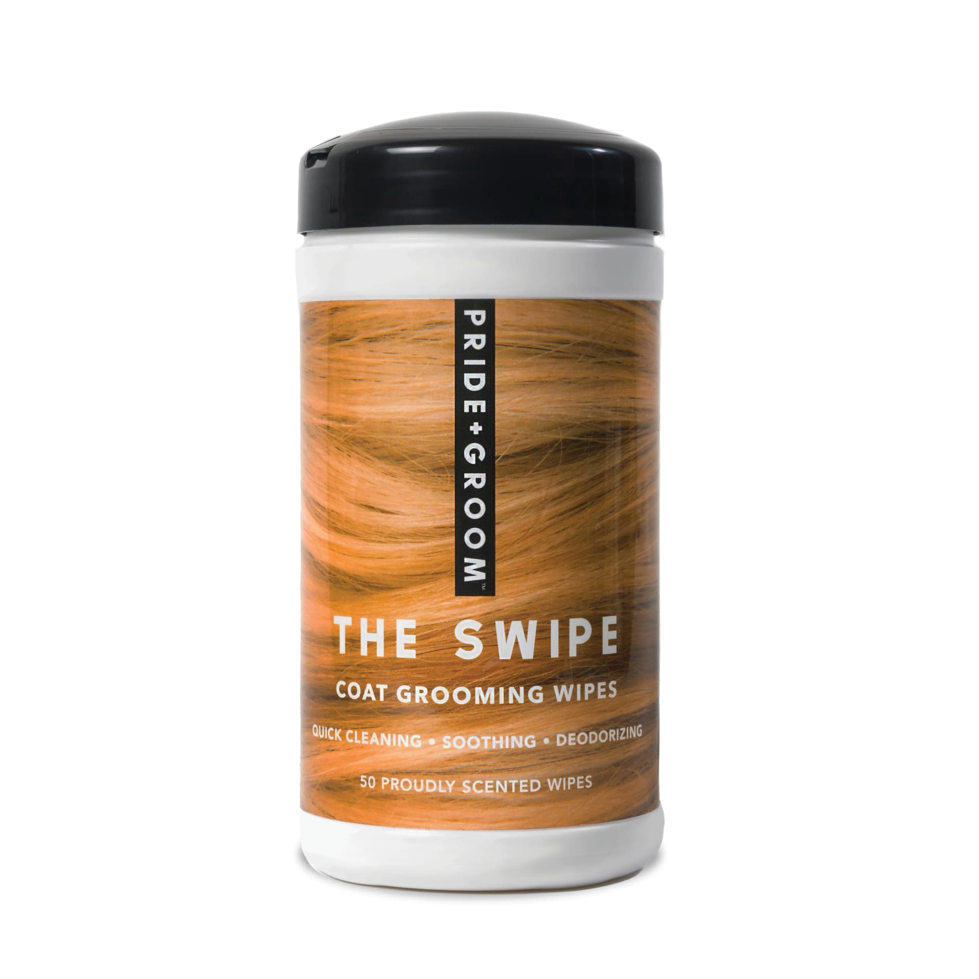 Pride + Groom THE SWIPE Wet Pet Wipes — Alcohol-Free, Hypoallergenic Cleansing Wipes for Dogs & Cats by Pride+Groom
