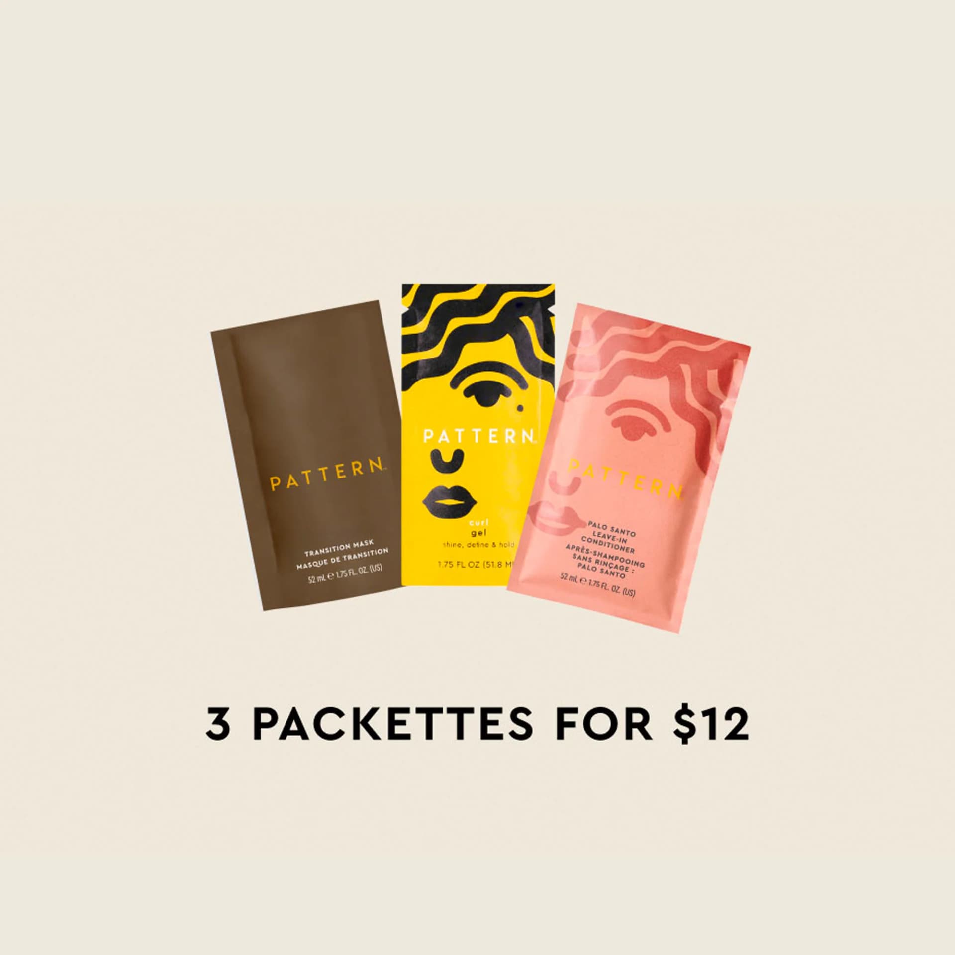 3 Packettes for $12 ($21 value) by Custom Bundle