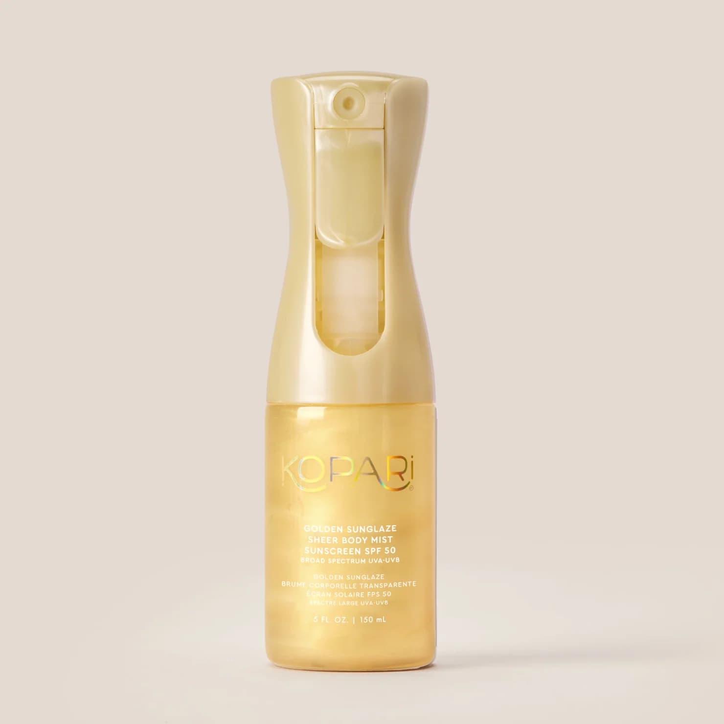 Golden Sunglaze Sheer Body Mist Sunscreen SPF 30 by Kopari Beauty