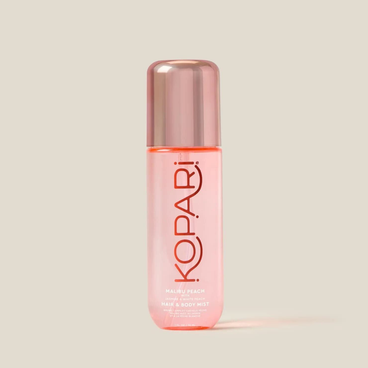 Juicy Peach Hair & Body Mist by Kopari Beauty