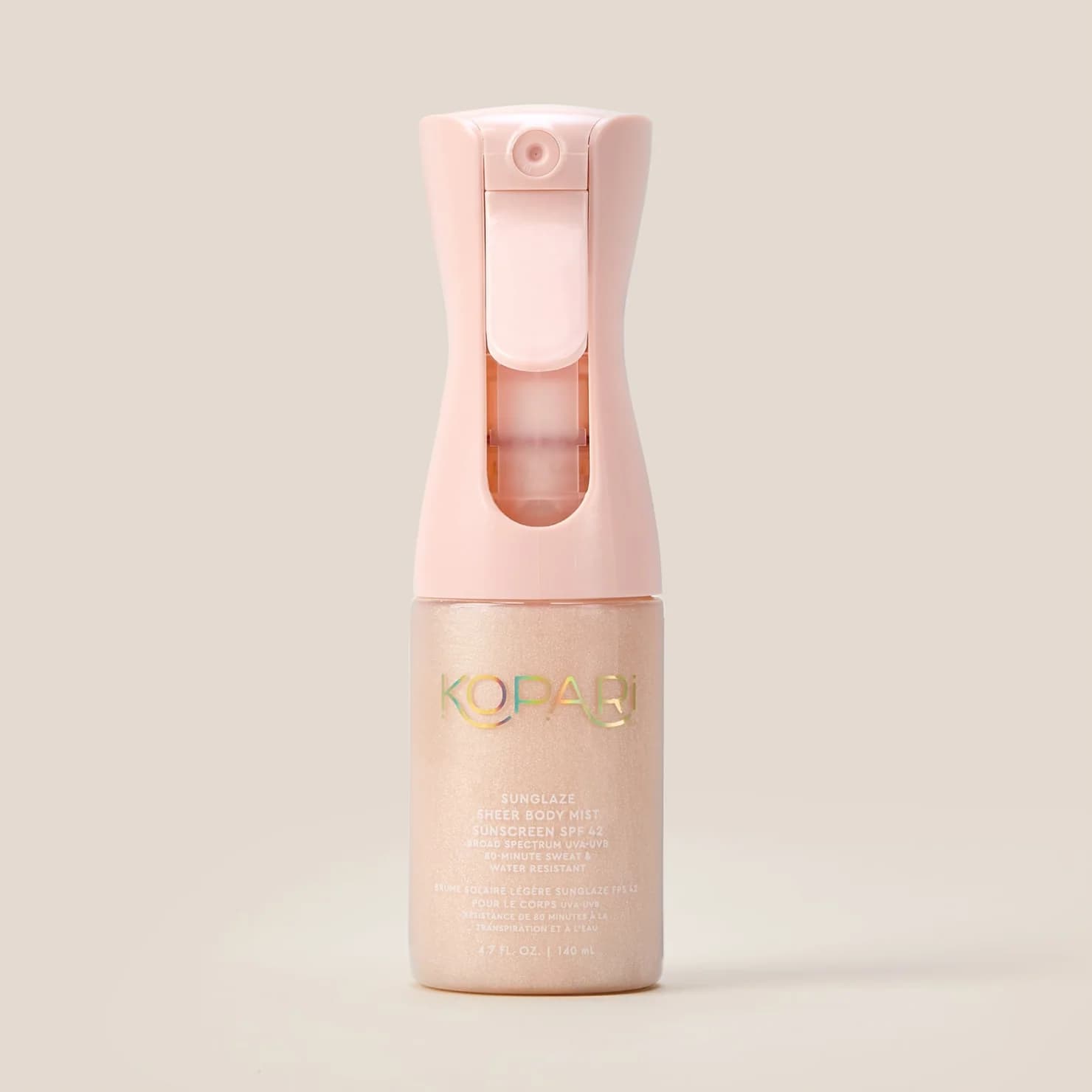 Sunglaze Sheer Body Mist Sunscreen SPF 30 by Kopari Beauty