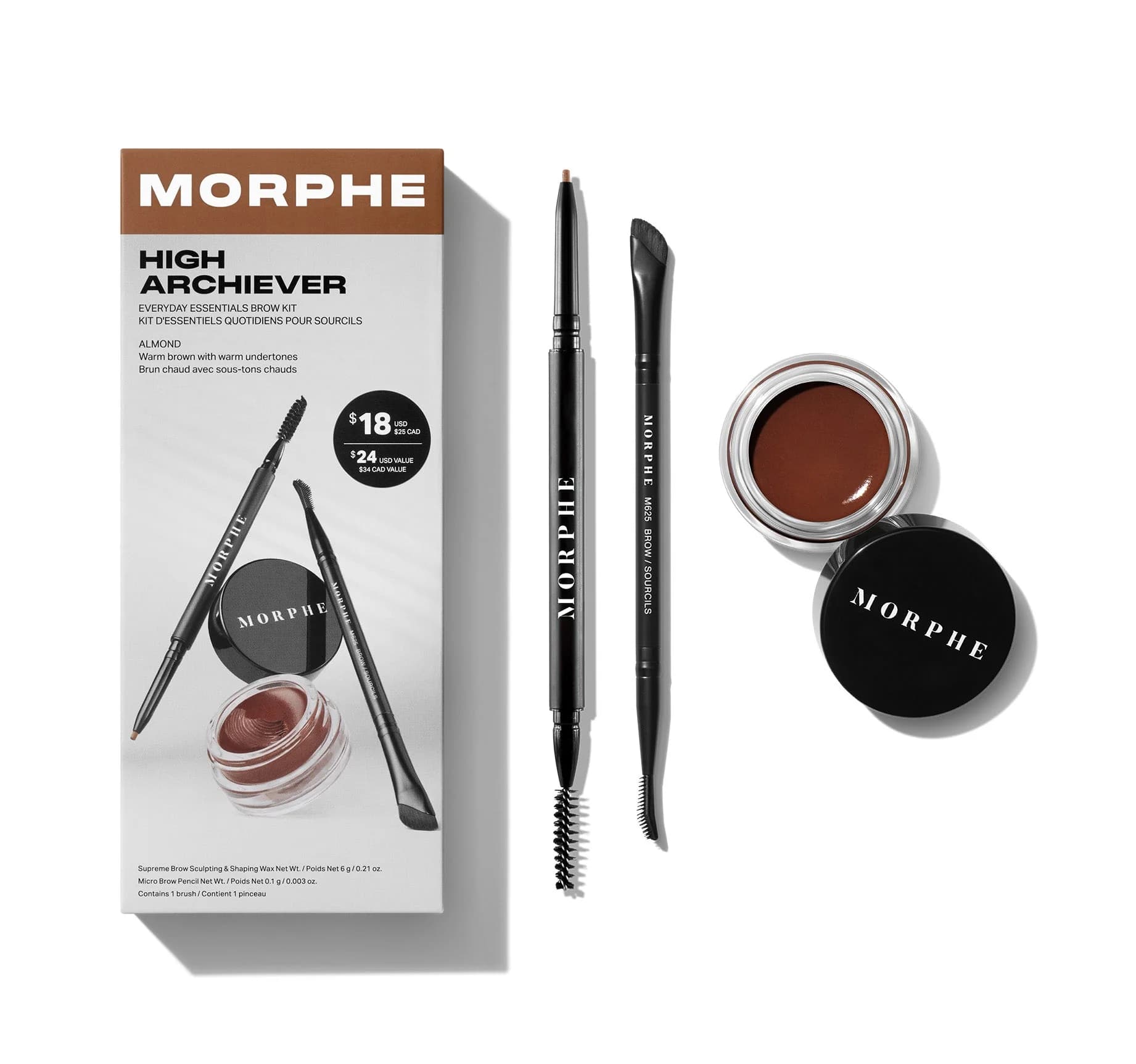 High Archiever Everyday Essentials Brow Kit by Morphe