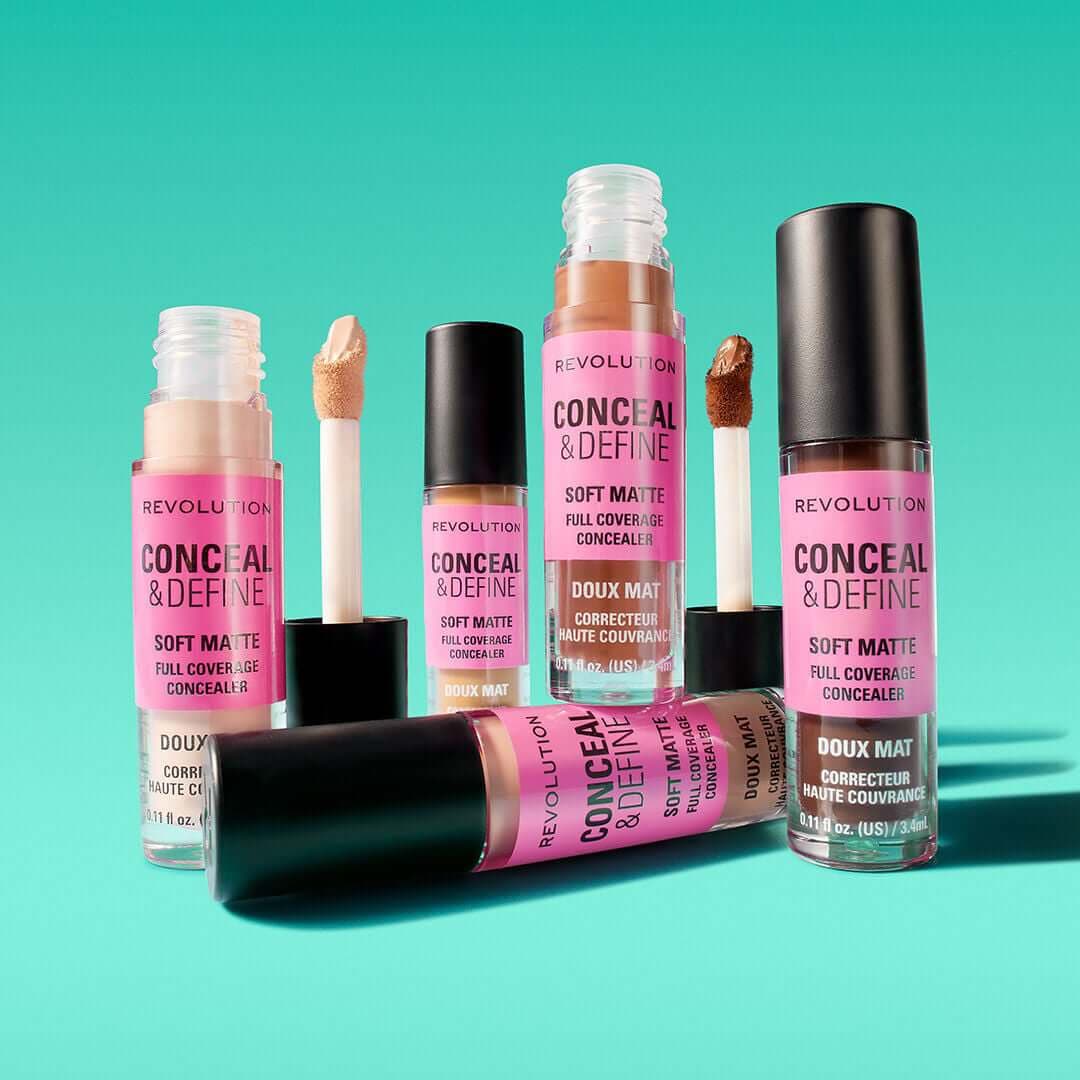 Revolution Conceal and Define Full Coverage Concealer by Revolution Beauty