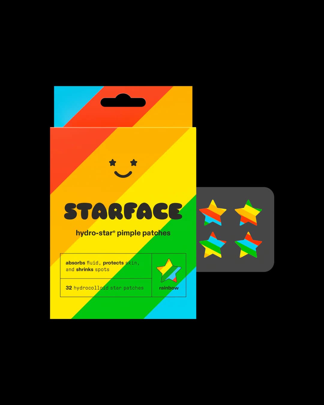 rainbow star by Starface World