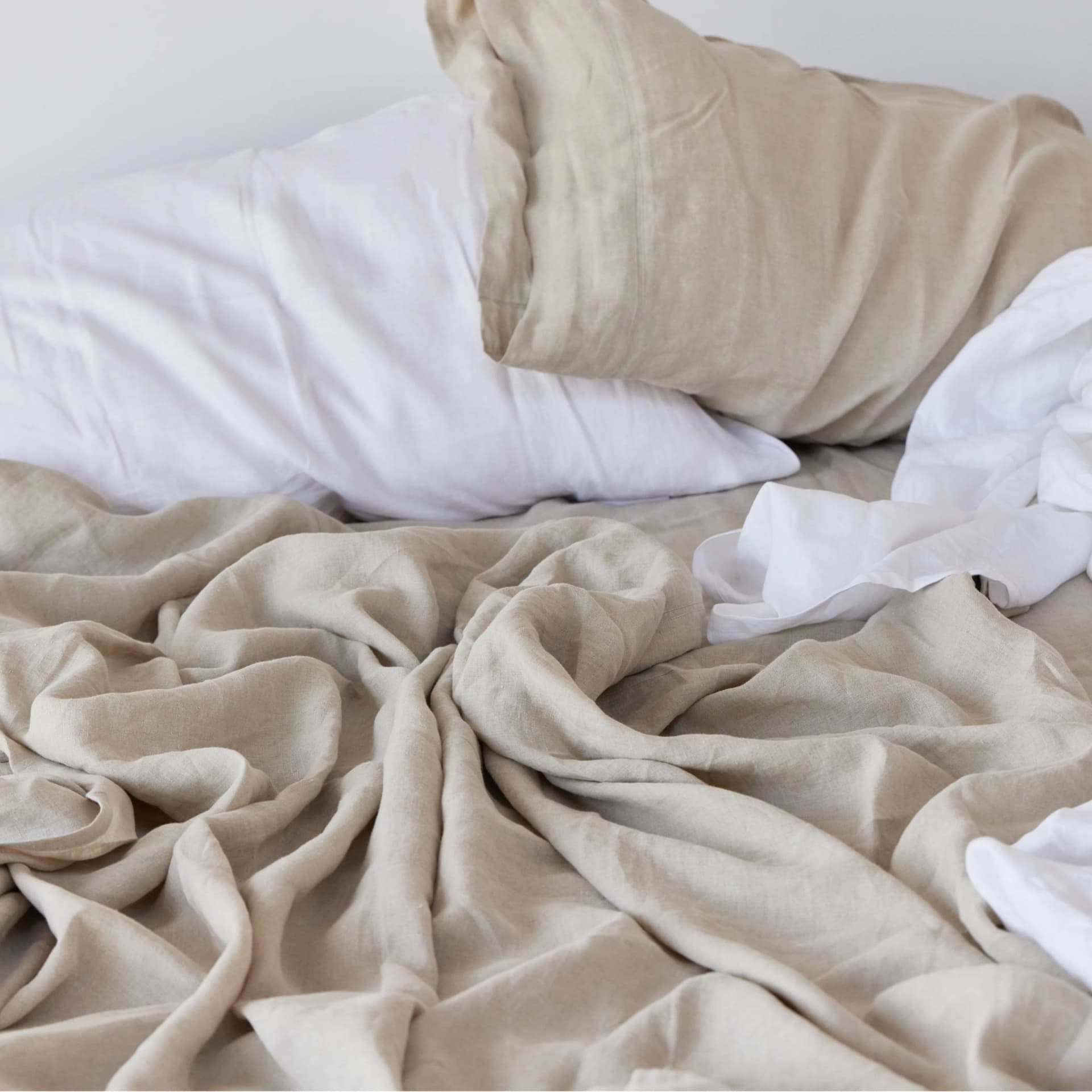 Natural Linen Sheets by Avocado Mattress