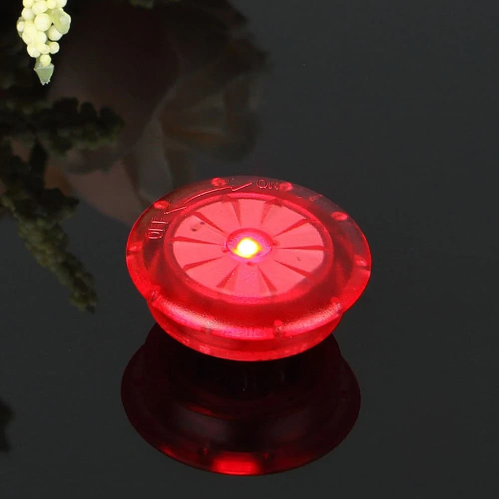 Bicycle Lights Bicycle Spoke Lamp Mountain Bike Steel Wire Lamp LED Wind Fire Wheel Balance Wheel Decorative Lamp Riding Equipment Accessories by BeddingInn