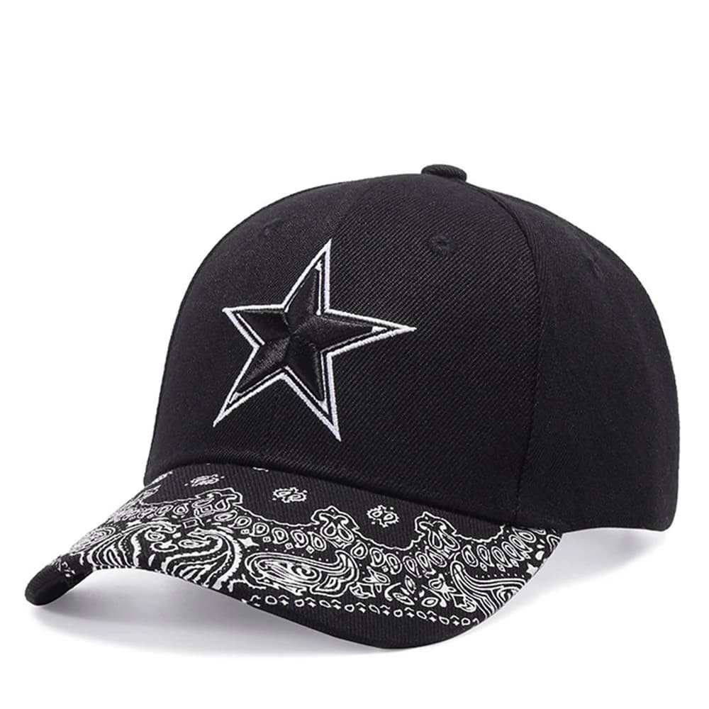Casual Unisex Patchwork Baseball Caps Punk Rock Hip Hop Hats Adjustable Breathable Snapback Headwear Outdoor Trucker Hats by BeddingInn