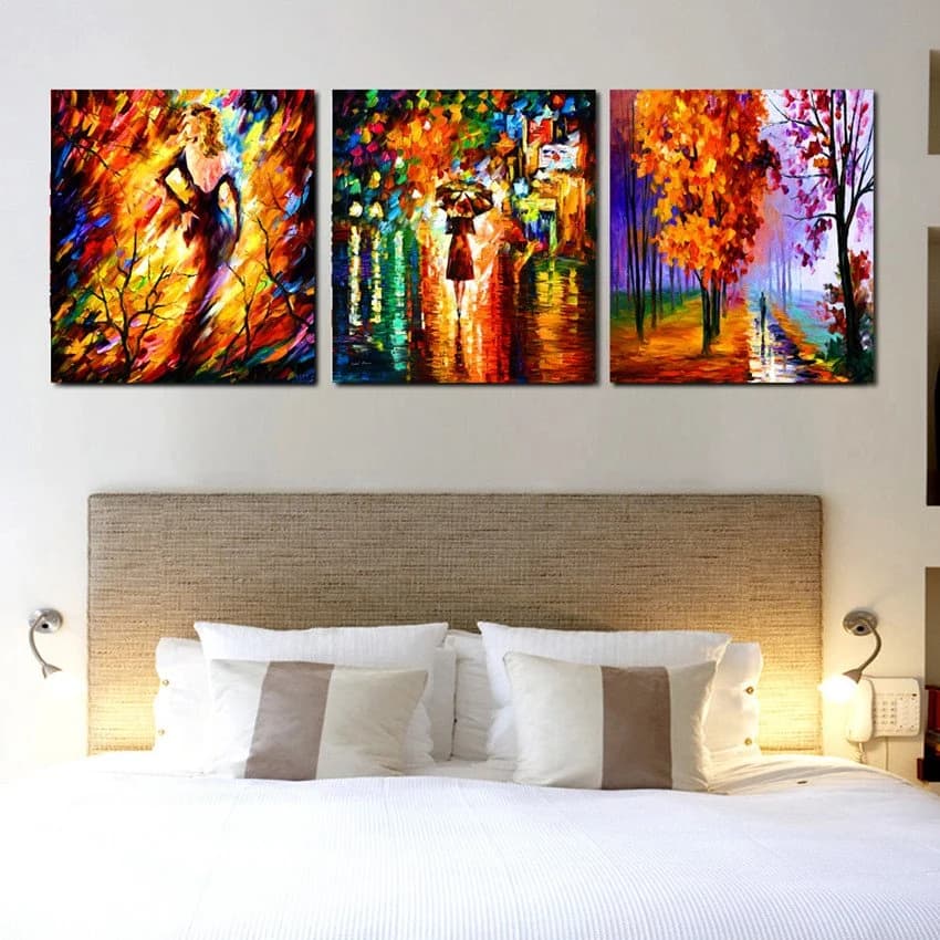 Colofrul Sexy Lady in Wood Cross Film Wall Art Prints by BeddingInn