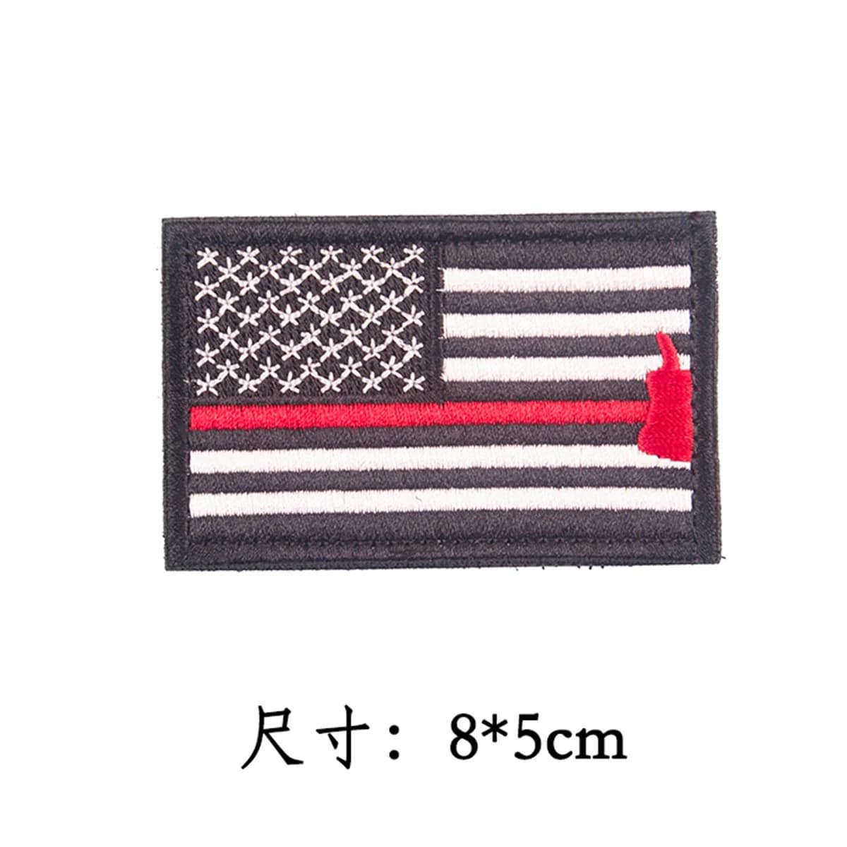 Embroidered American Flag Clothing Accessories Velcro Backpack Decorative Badge USA Armband Patch Sticker by BeddingInn