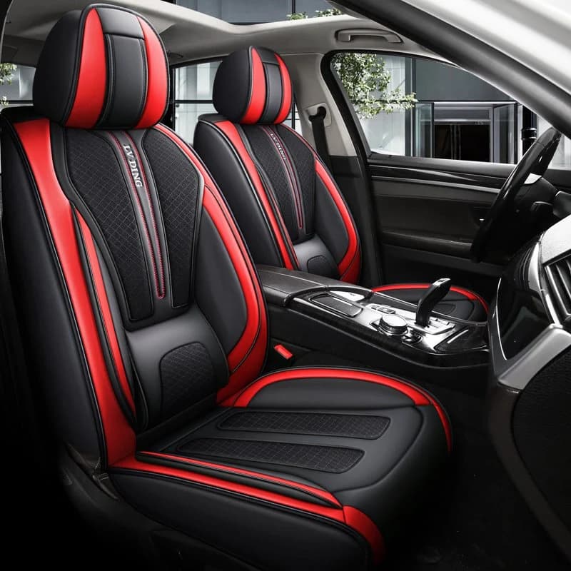 Ergonomic 5-seater Universal Fit Seat Covers Wear-resistant Dirt-resistant Breathable and Durable by BeddingInn