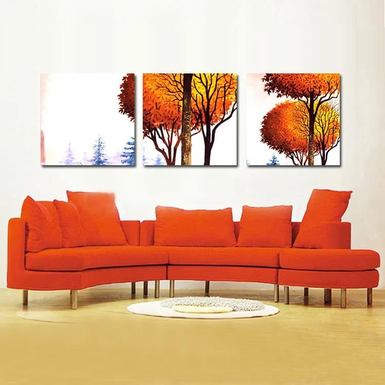 Gorgeous Tree Oil Painting Style Film Art Wall Prints by BeddingInn