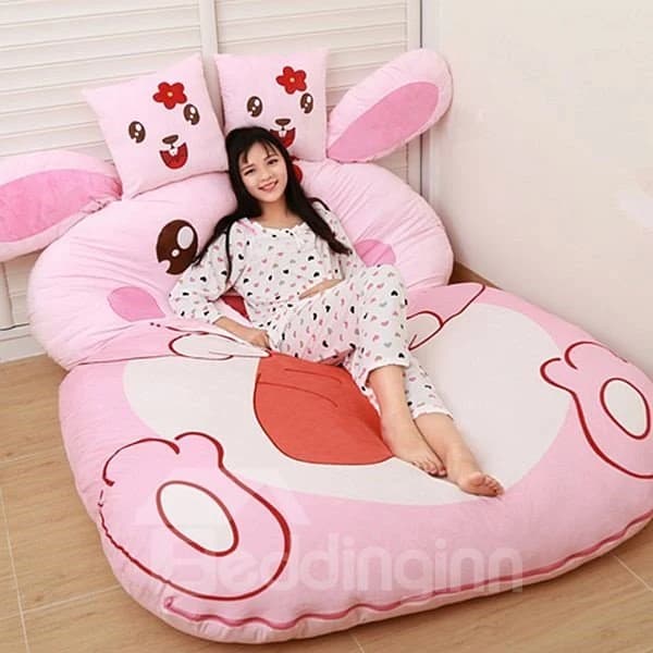 Lovely Soft Rabbit Design Lazy Sofa Tatami Seat by BeddingInn