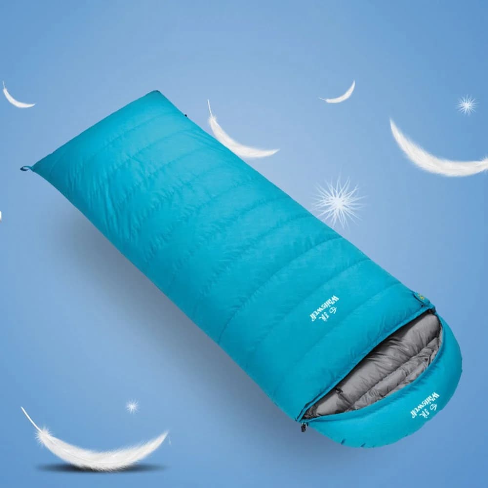 Sleeping Bags Adult Sleeping Bag Lunch Break Envelope Down Sleeping Bag 1500G White Duck Down Envelope Outdoor Camping Sleeping Bag by BeddingInn