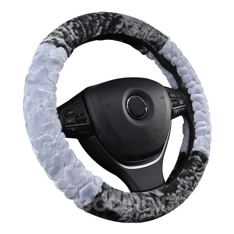 Suede Material Fashionable Skin Care Soft Steering Wheel Cover by BeddingInn