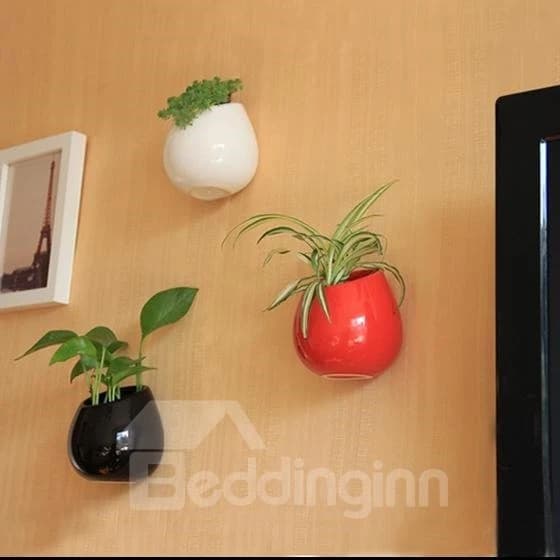 Wonderful 1-Piece Creative Water Drop Ceramic Vase by BeddingInn