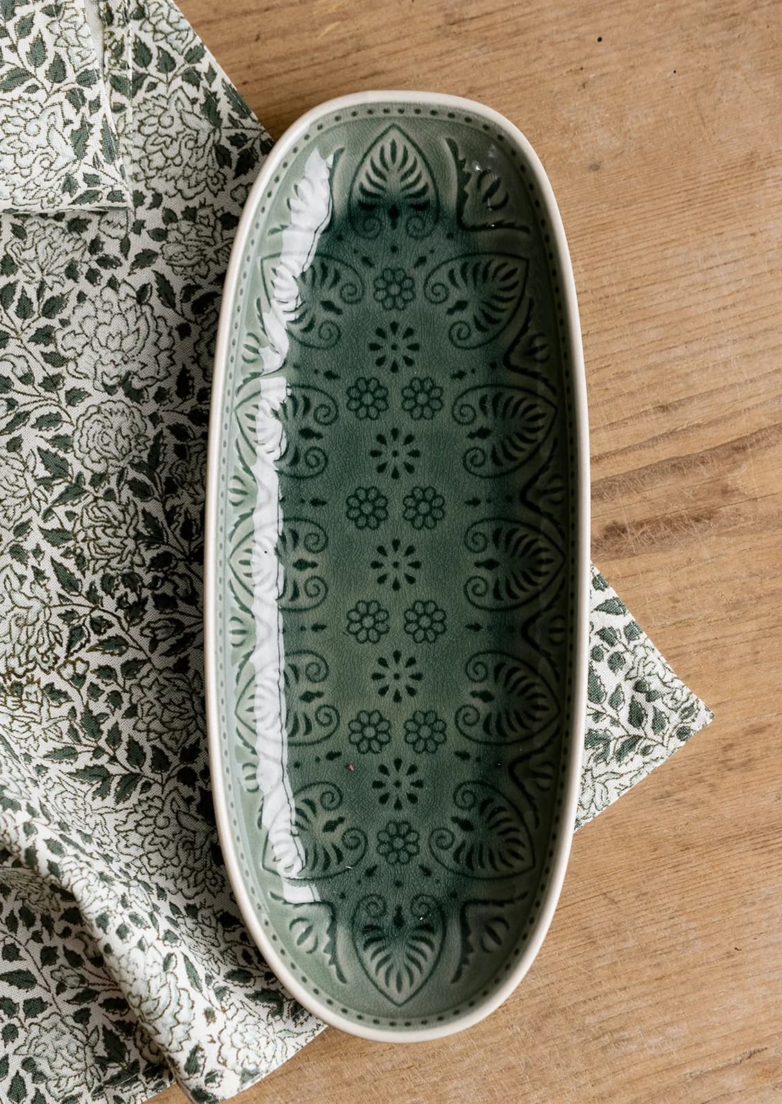 Lisbon Serving Platter by Bloomingville
