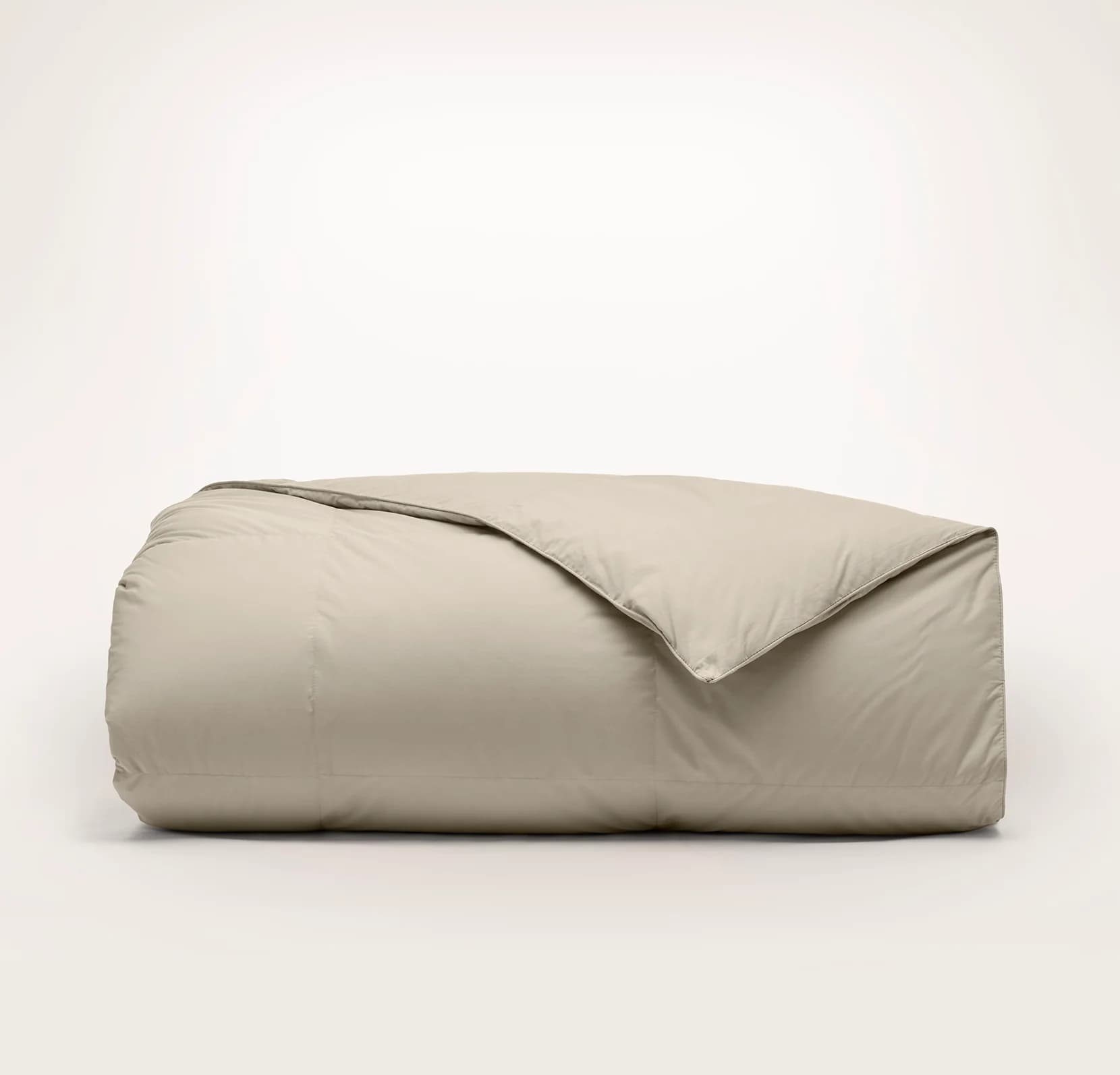 Percale Quilted Comforters - Oak by Boll & Branch