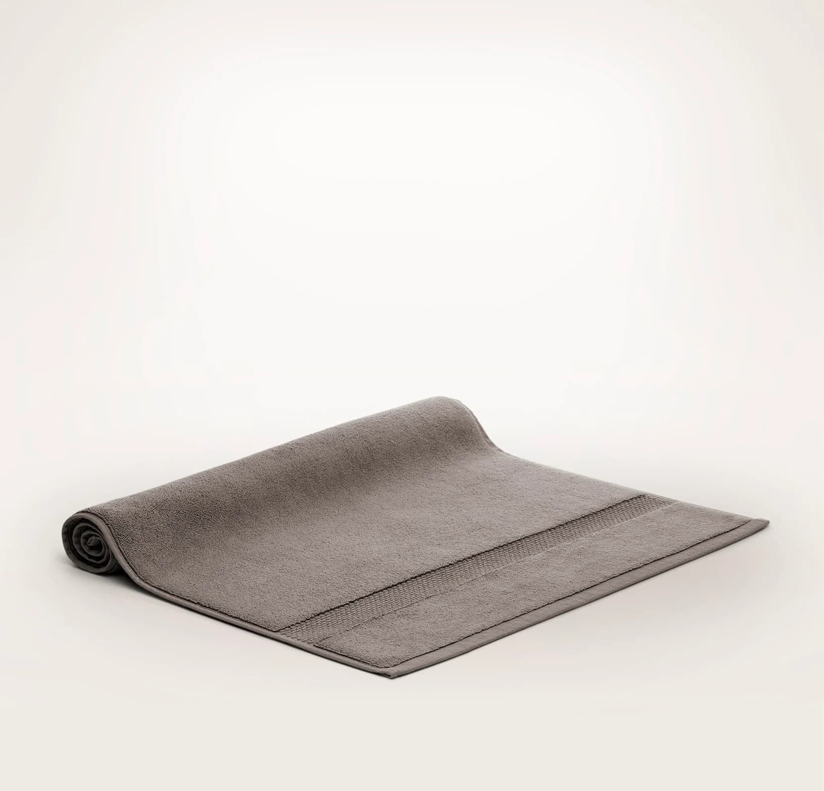 Plush Bath Mat - Stone by Boll & Branch