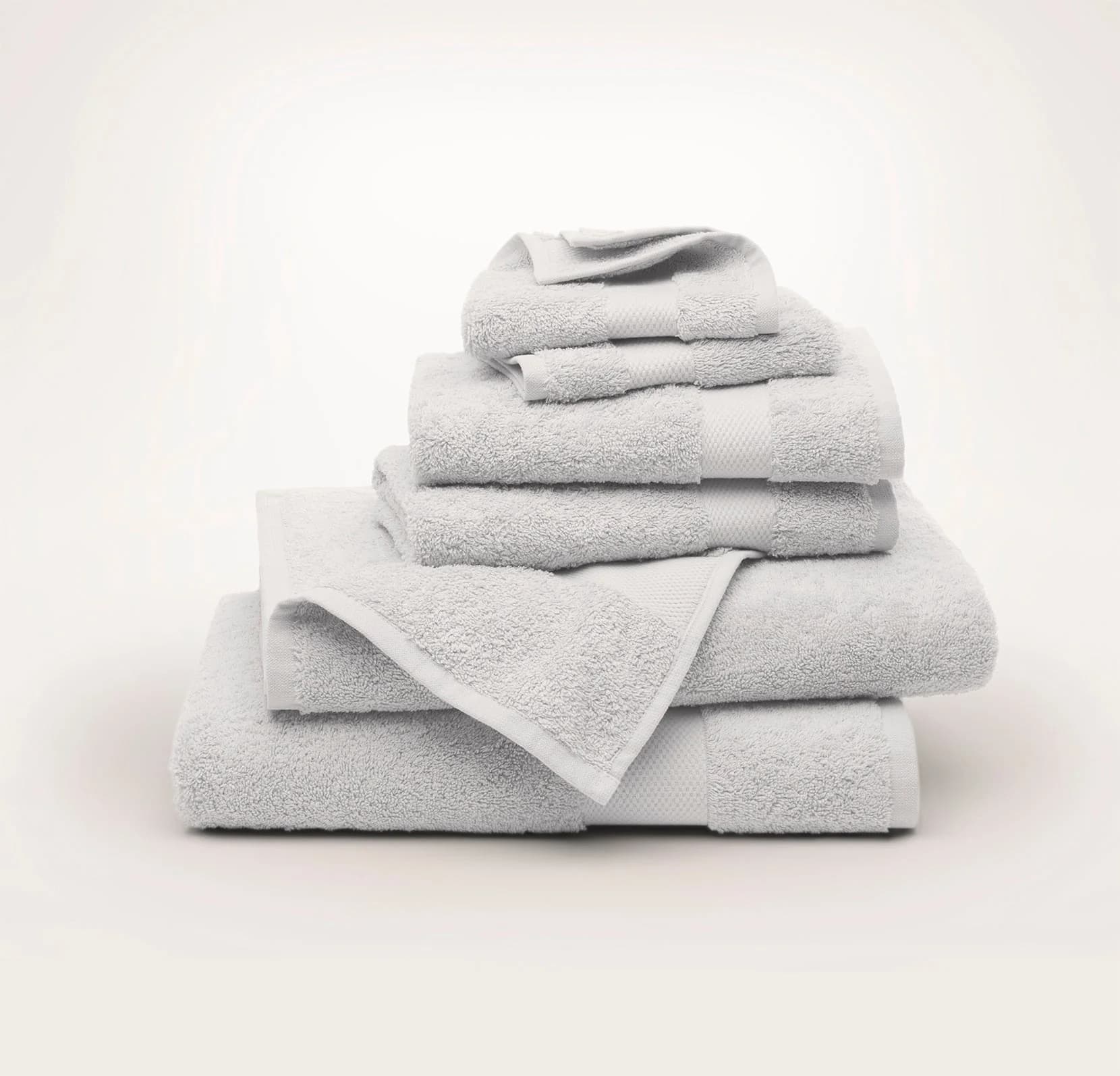 Plush Bath Towel Sets - Pewter by Boll & Branch