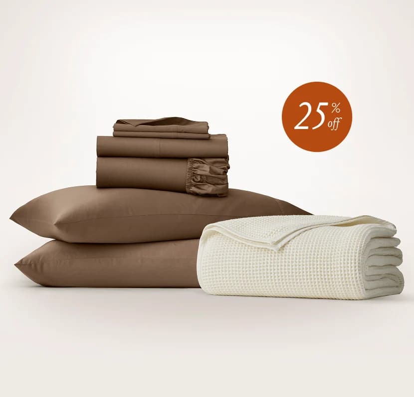 The Fall Bedding Event Exclusive Bundle by Boll & Branch