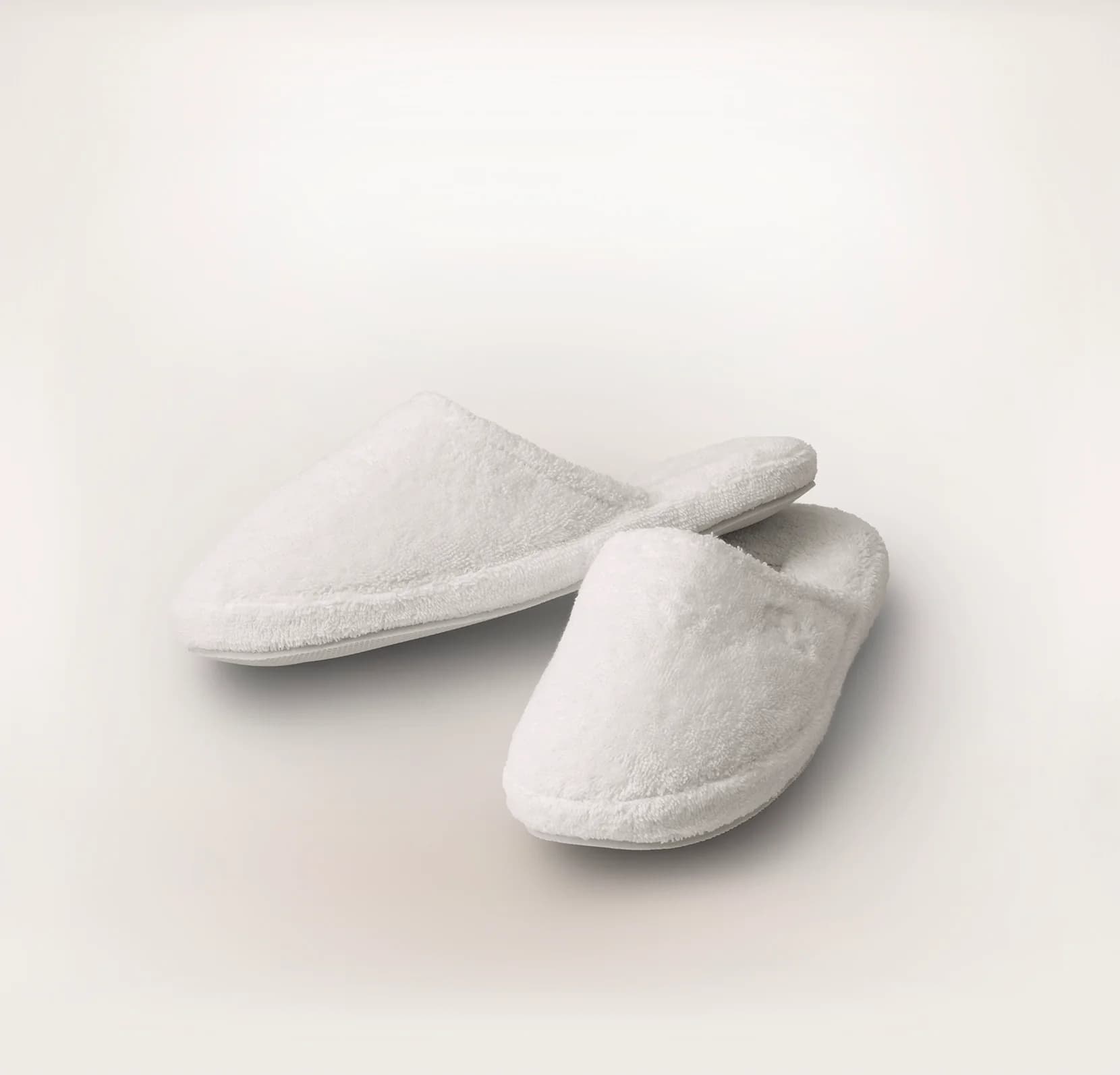 Turkish Ultra Plush Slippers - White by Boll & Branch