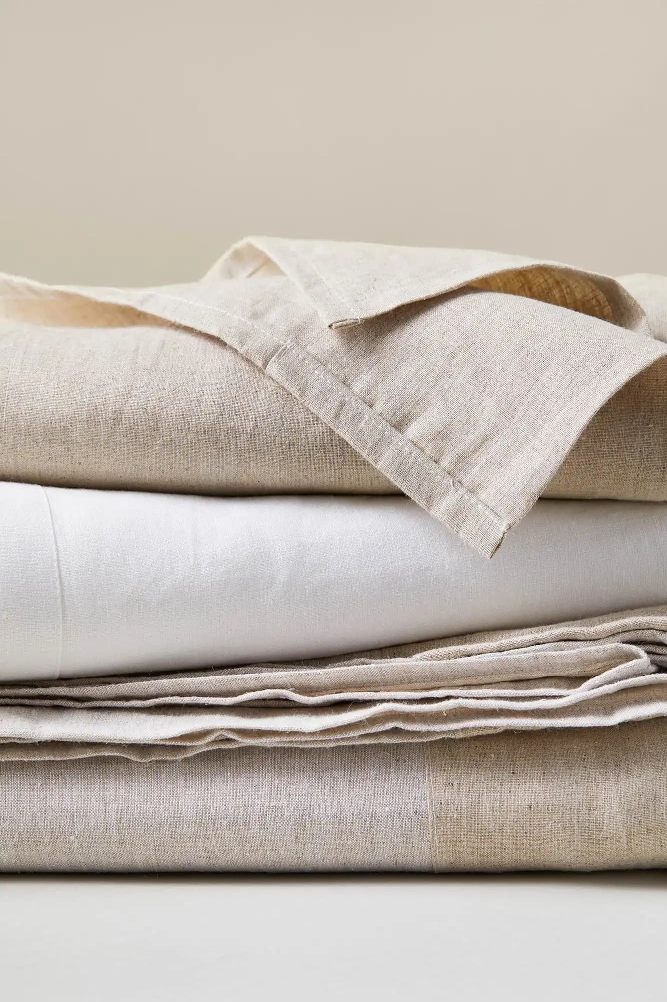 Belgian Linen Sheet Set by Buffy