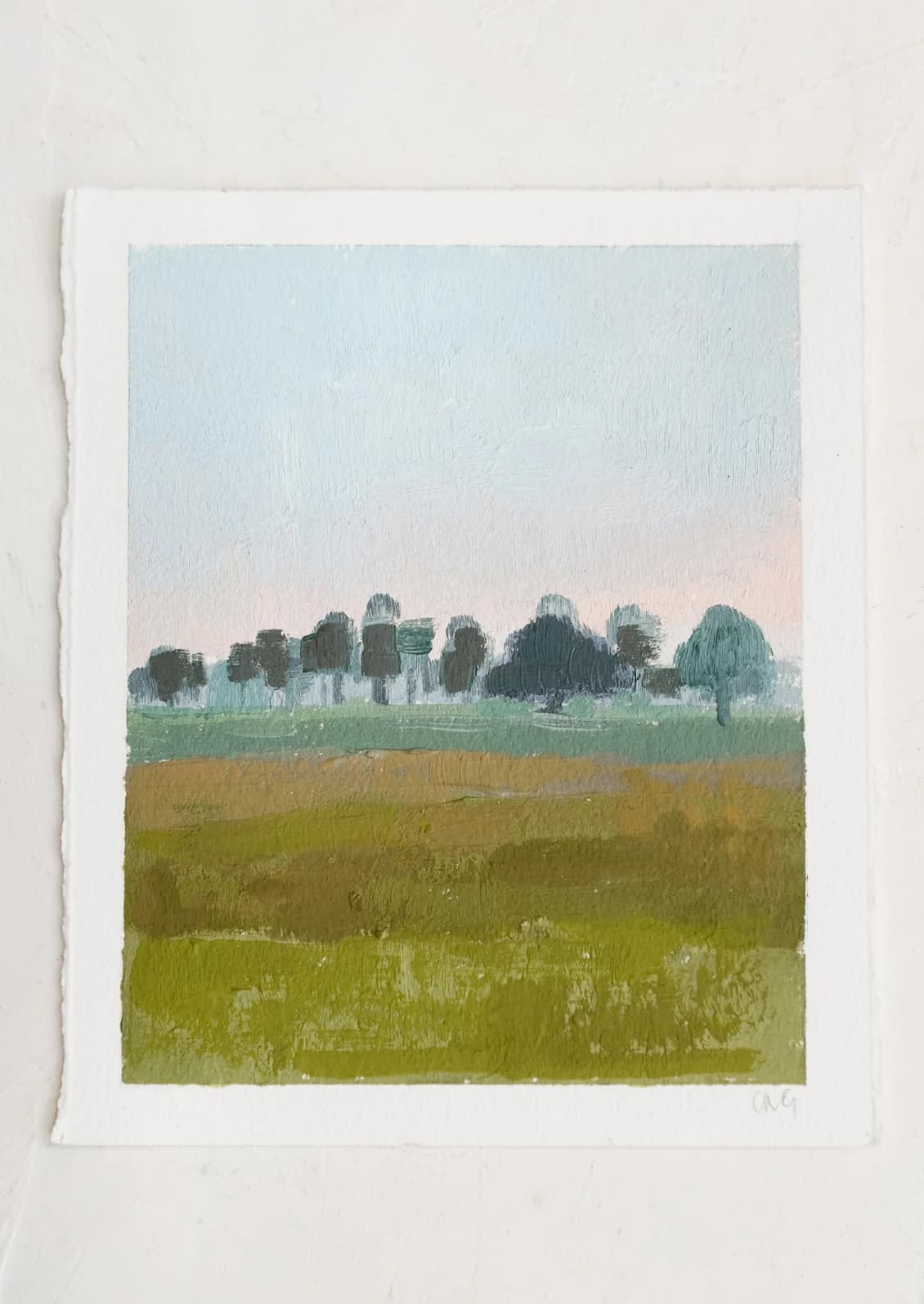 Snapshot Landscape Painting, No. 12 by Caroline Gray