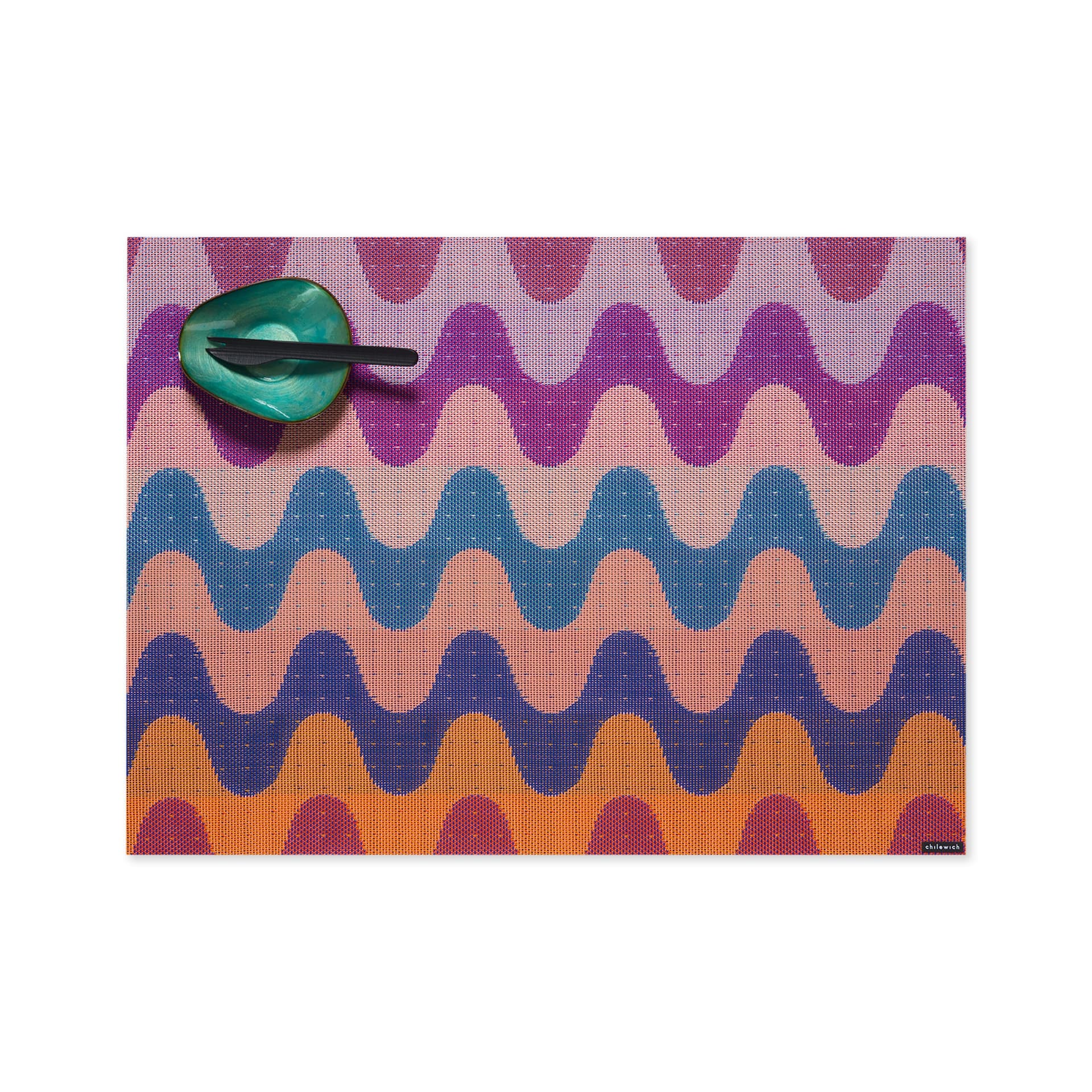 Chilewich Wiggle Placemat - Heatwave by Chilewich Llc