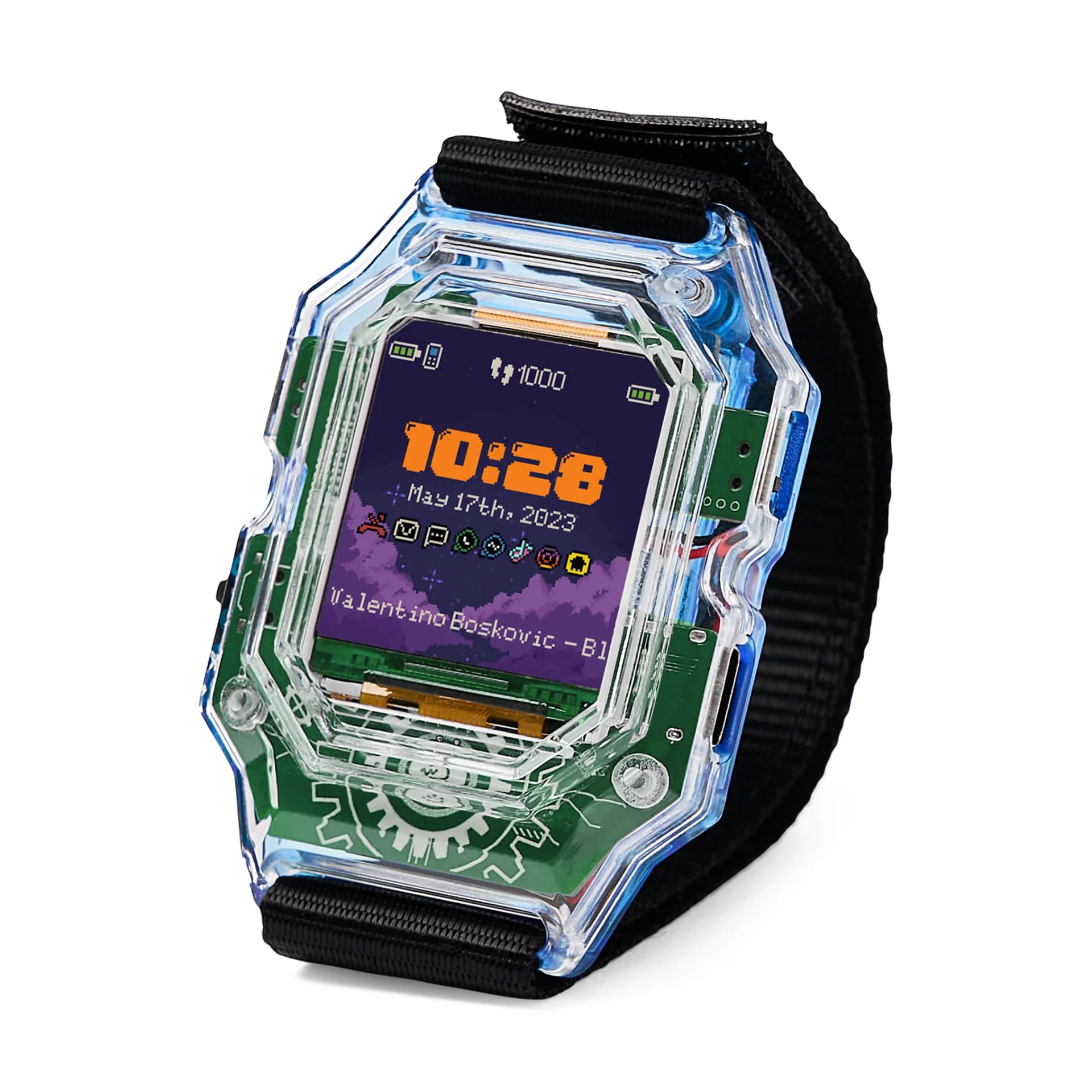 DIY Clockstar Wireless Smartwatch Kit 2.0 by Circuitmess Inc.