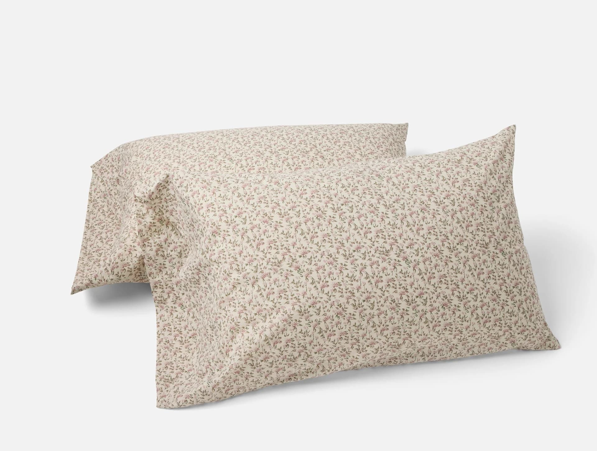 Coyuchi Organic Print Percale Pillowcases by Coyuchi