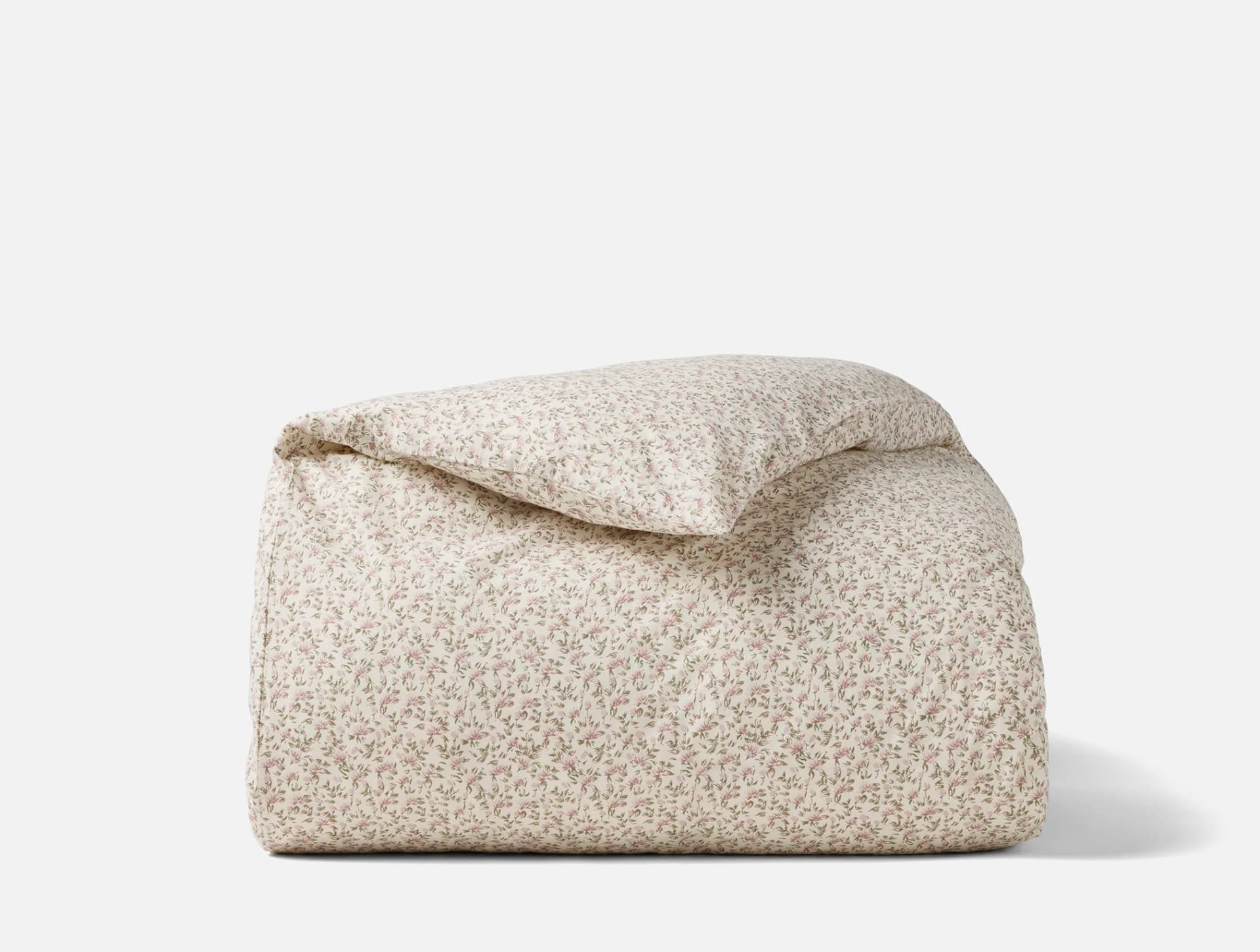 Organic Print Percale Duvet Cover by Coyuchi