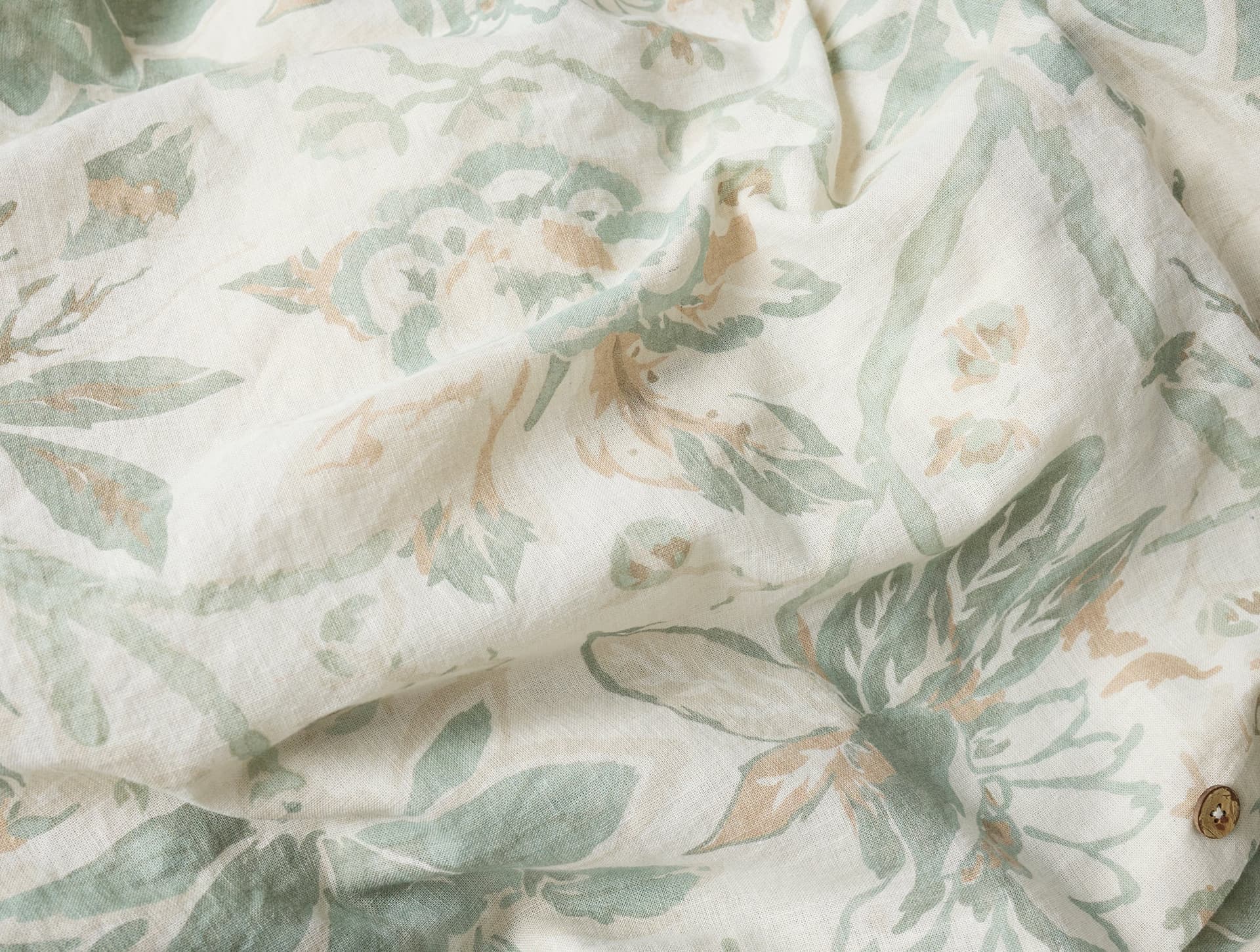 Sea Bloom Print Consumer Swatch by Coyuchi