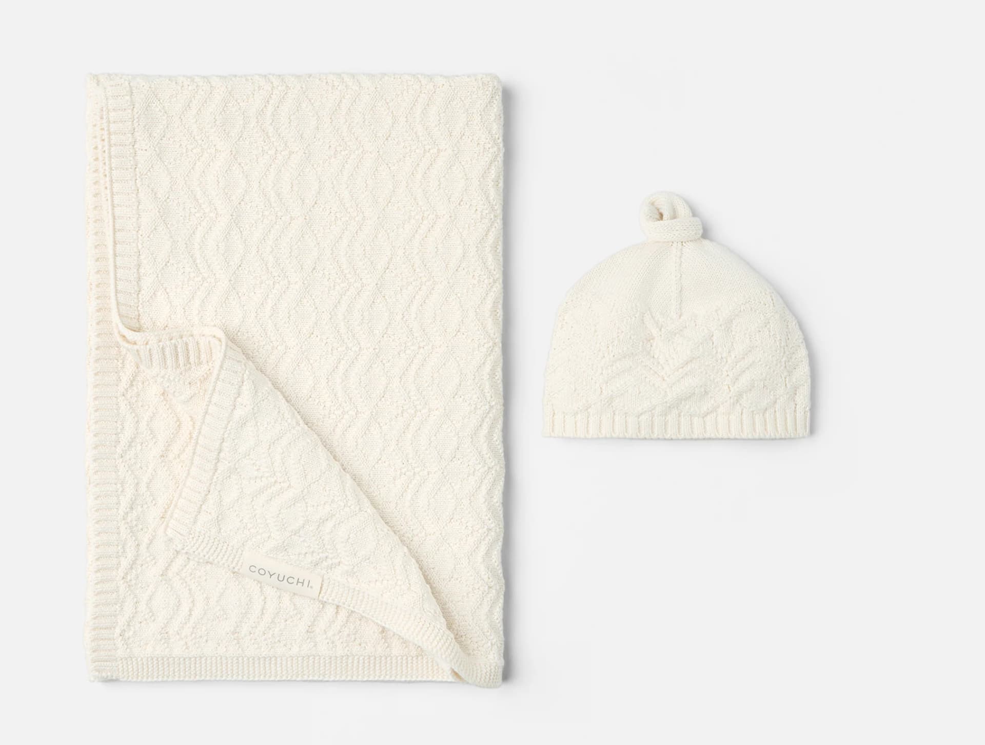 Wren Organic Knit Baby Gift Set by Coyuchi