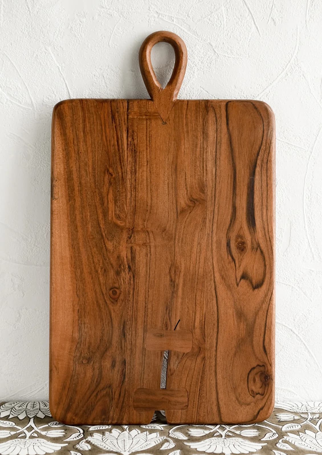 Bowtie Inlay Cutting Board by Creative Co Op