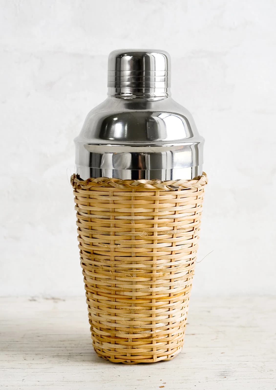 Rattan Wrapped Cocktail Shaker by Creative Co Op