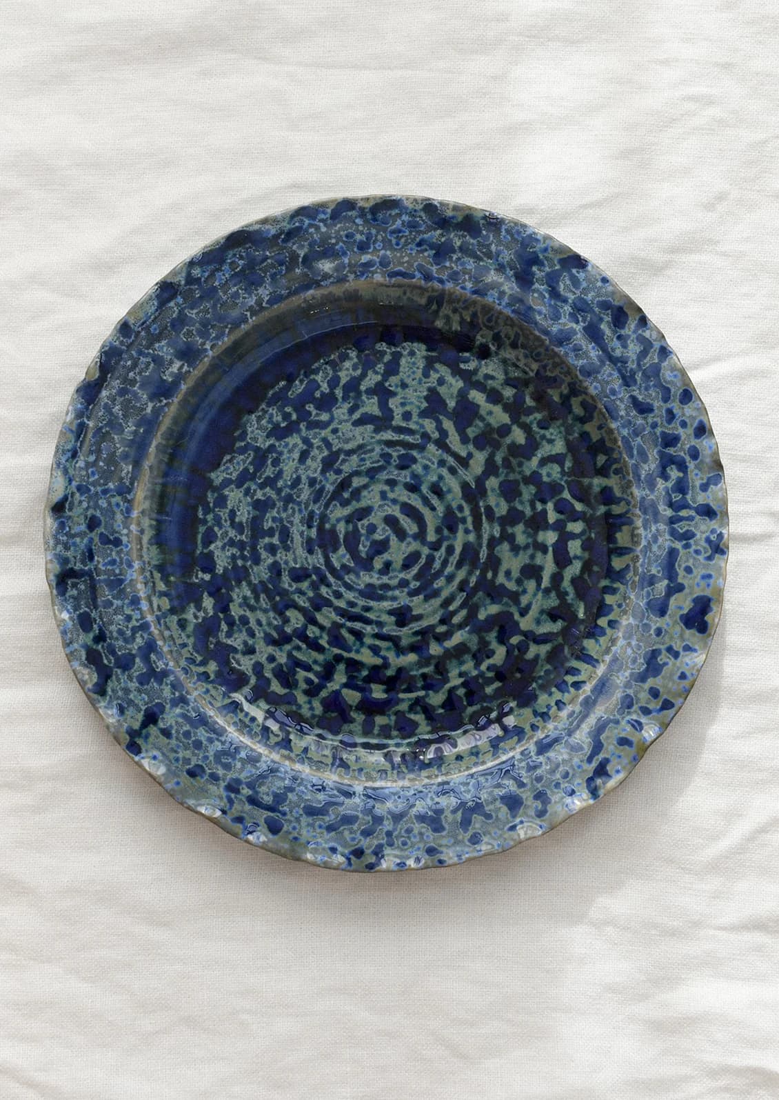 Seabed Ceramic Plate by Creative Co Op
