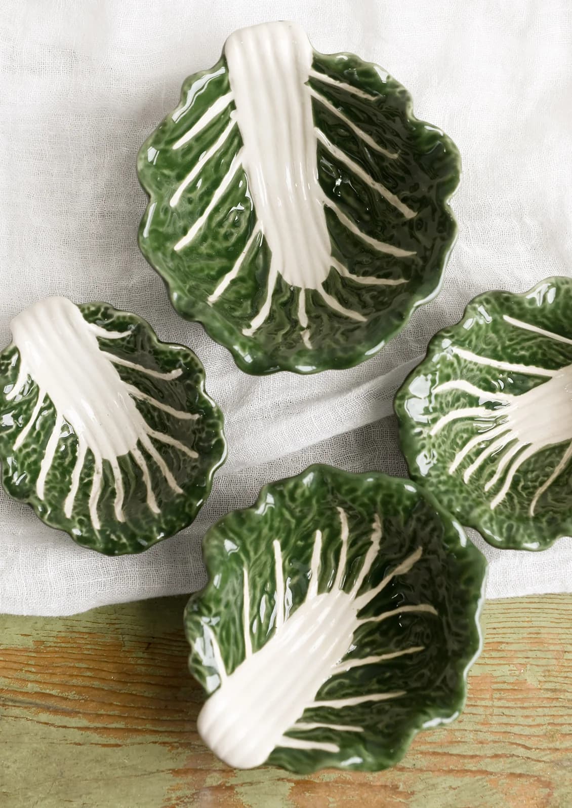 Tiny Nesting Cabbage Bowl by Creative Co Op