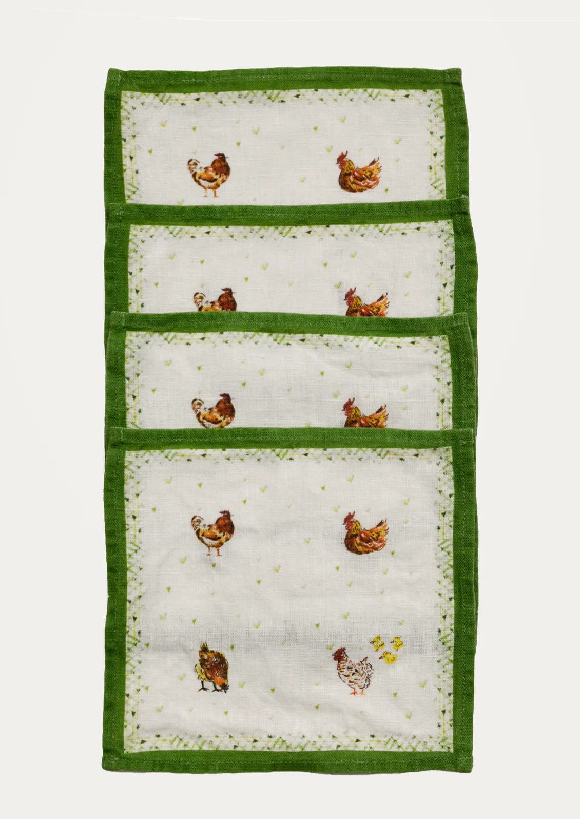 Spring Chickens Napkin Set by Darling Lemon