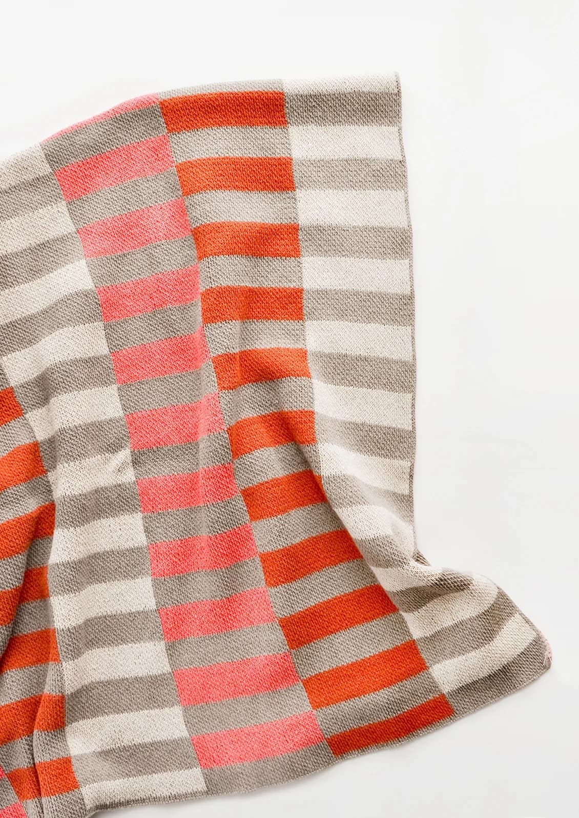 Lanai Recycled Cotton Blanket by Happy Habitat
