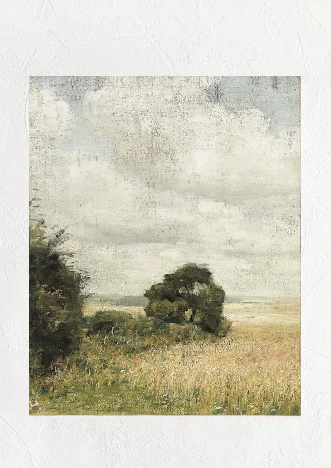 The Field Behind The Farmhouse Print by Hyggely