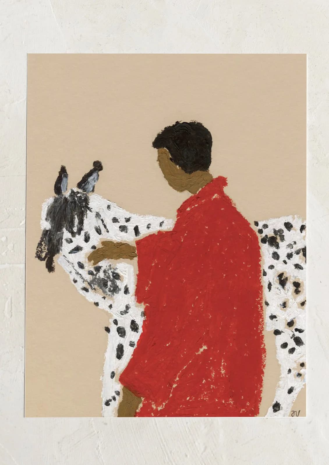 Spotted Horse Print by Isabelle Vandeplassche