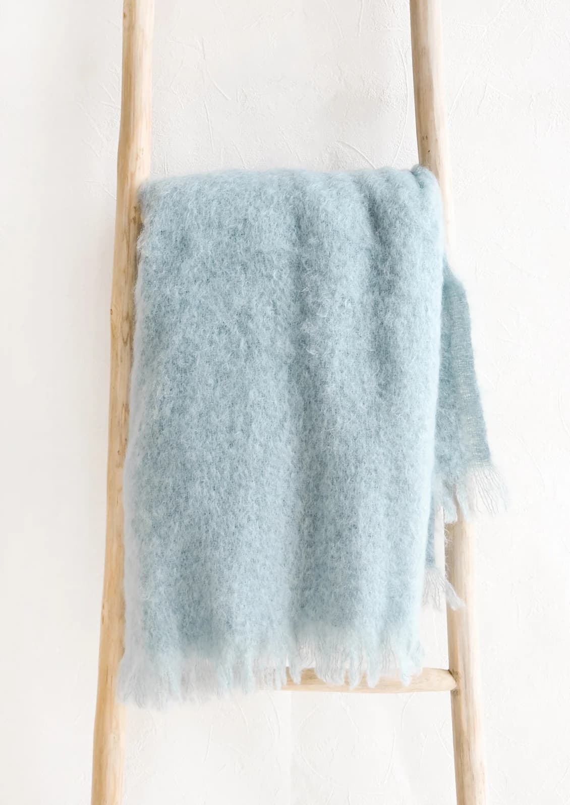Hygge Mohair Throw by Lands Down Under