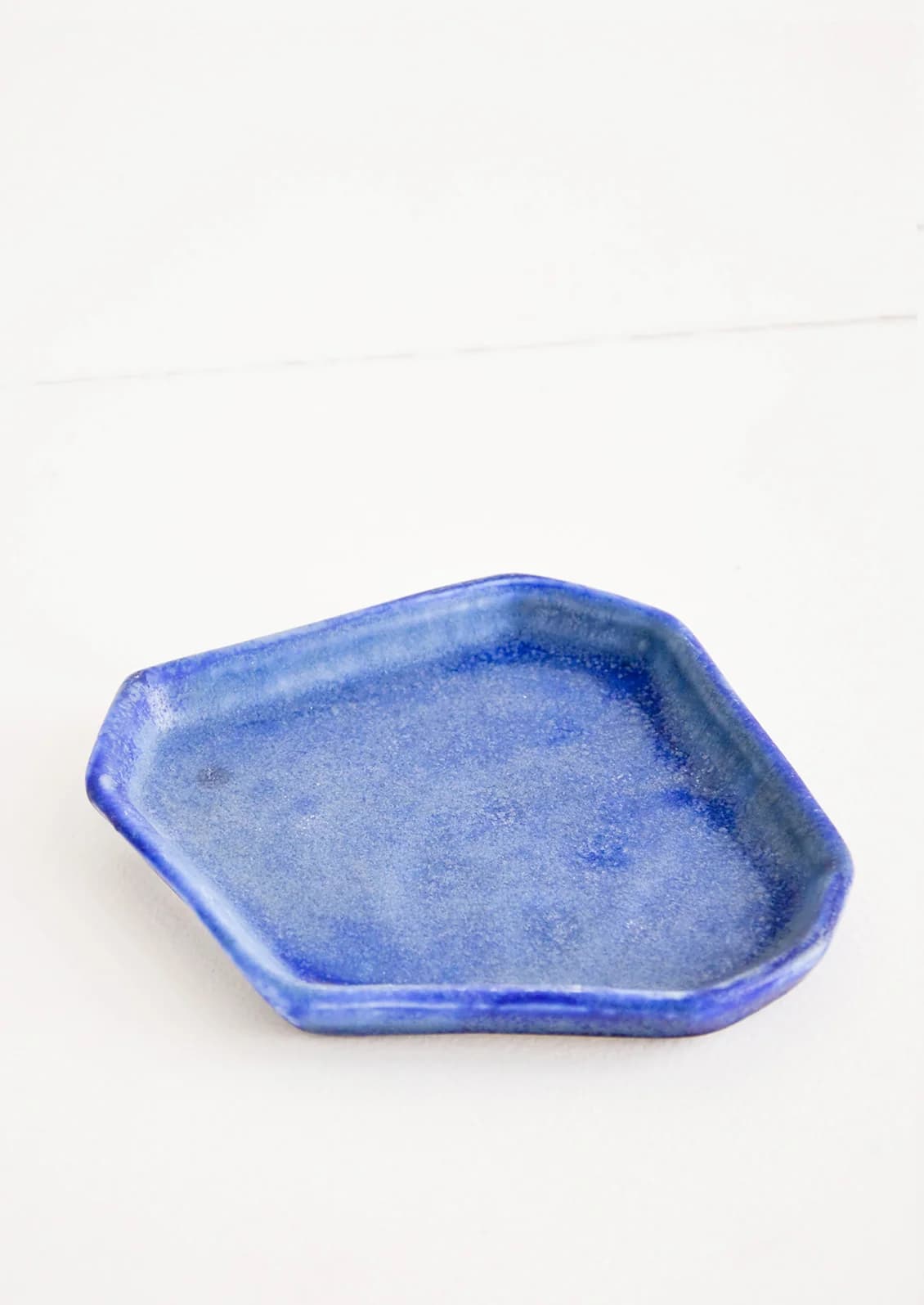 Faceted Ceramic Trinket Tray by Lauren Hb Studio