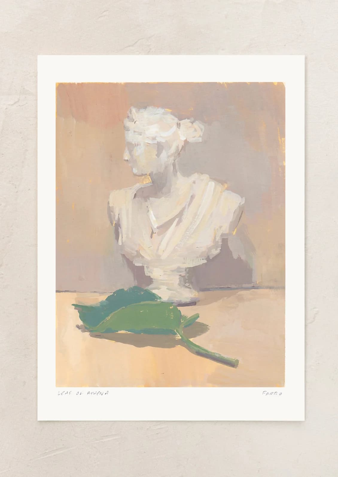 Athena Still Life Print by Michelle Farro
