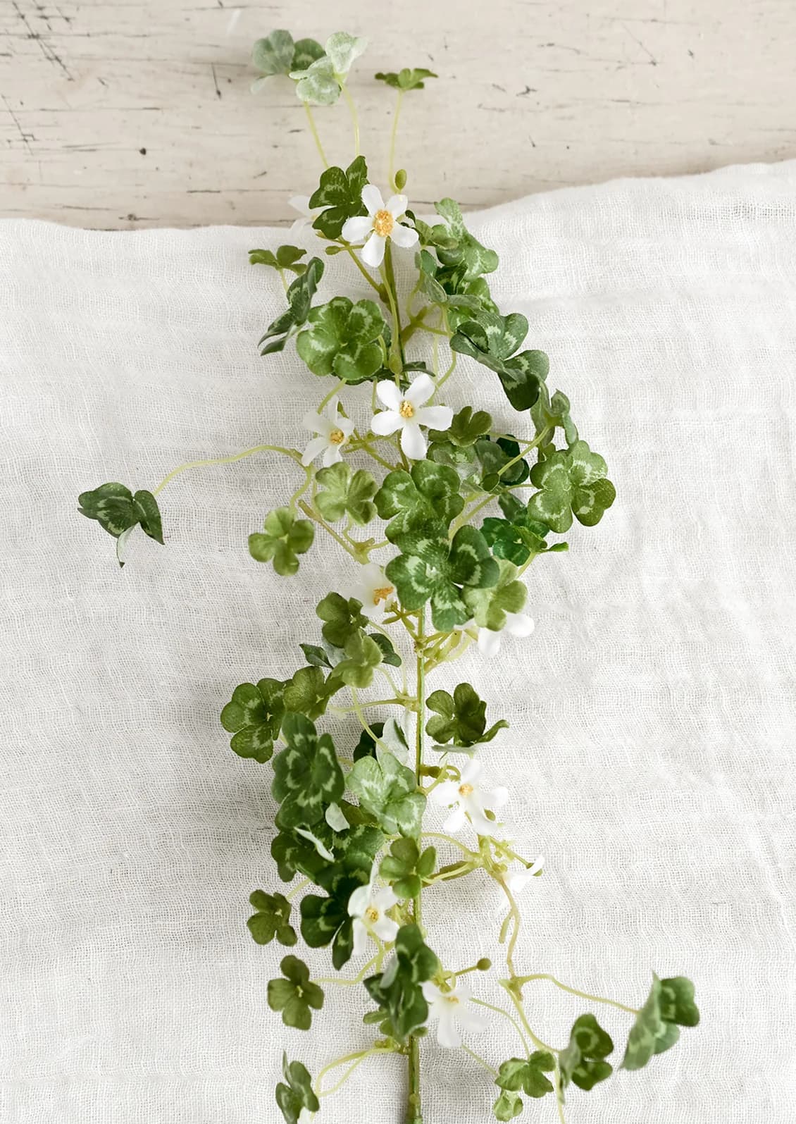 Faux Clover Stem by Napa Home & Garden