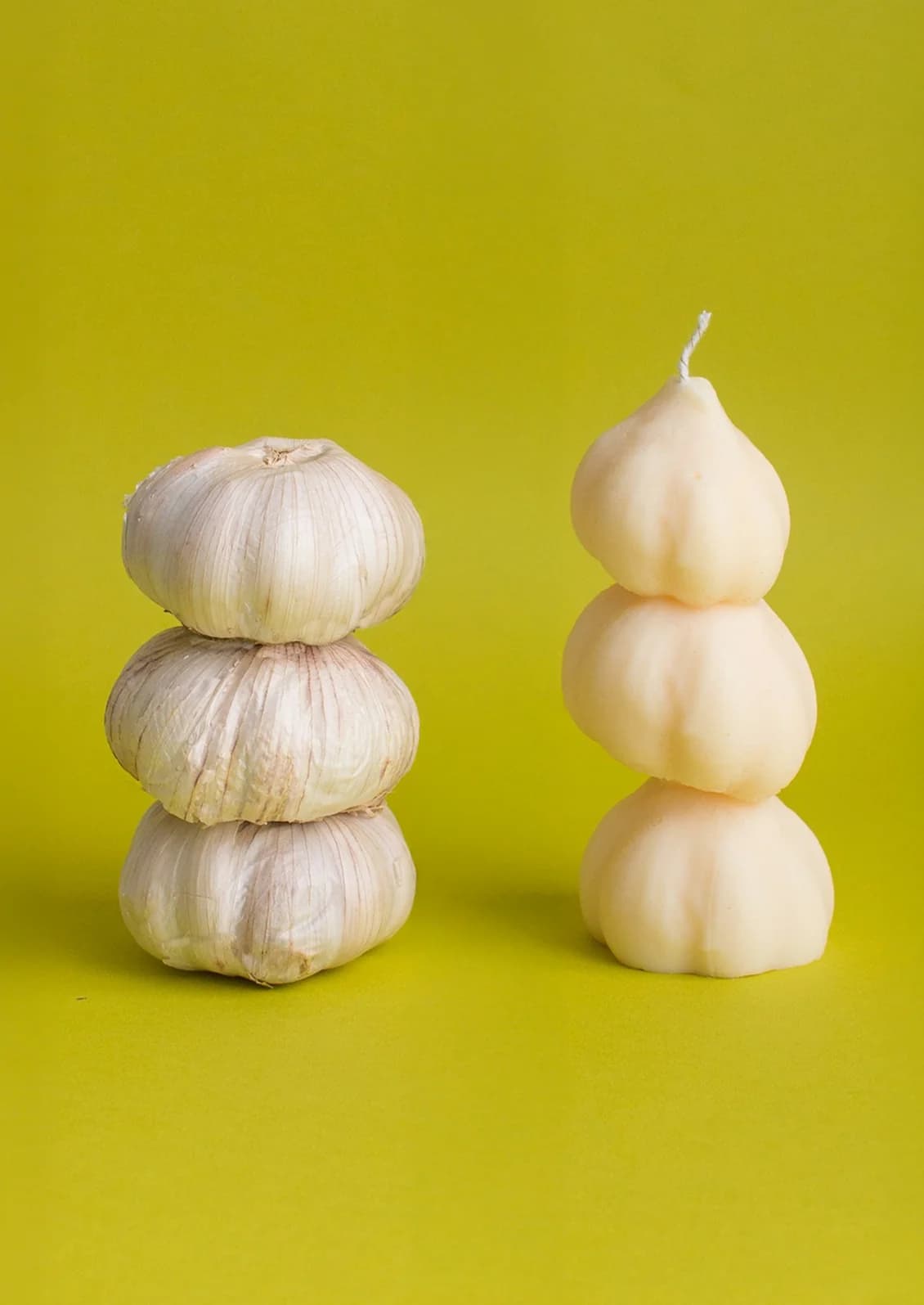 Garlic Trio Candle by Nata Concept Store