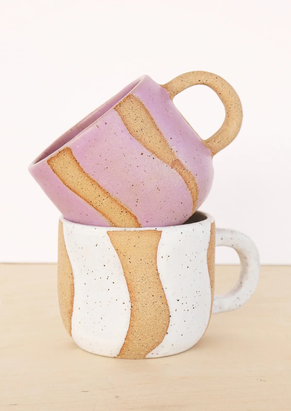 Wavy Stripe Mug by Nightshift Ceramics