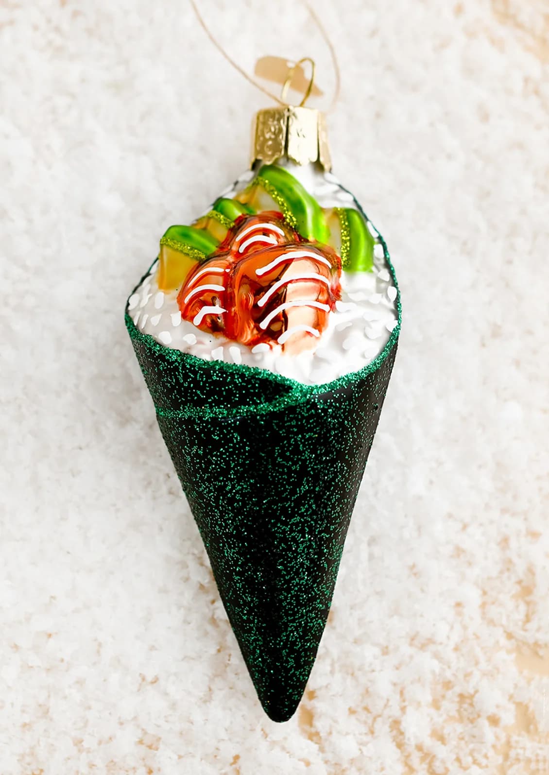 Sushi Hand Roll Ornament by Old World Christmas