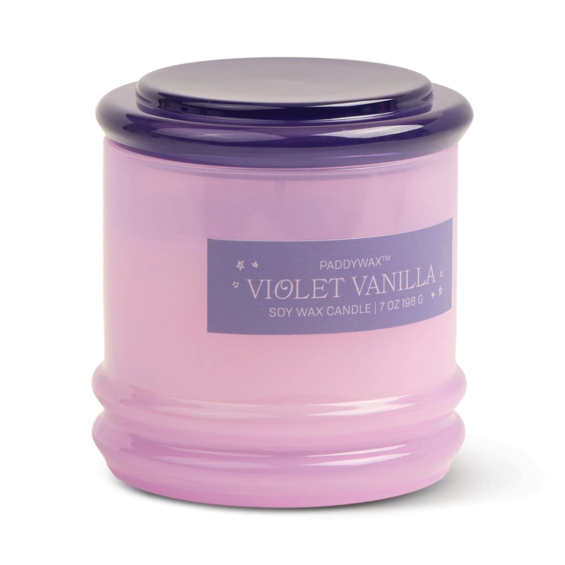Violet Vanilla - Stack 7 oz Candle by Paddywax
