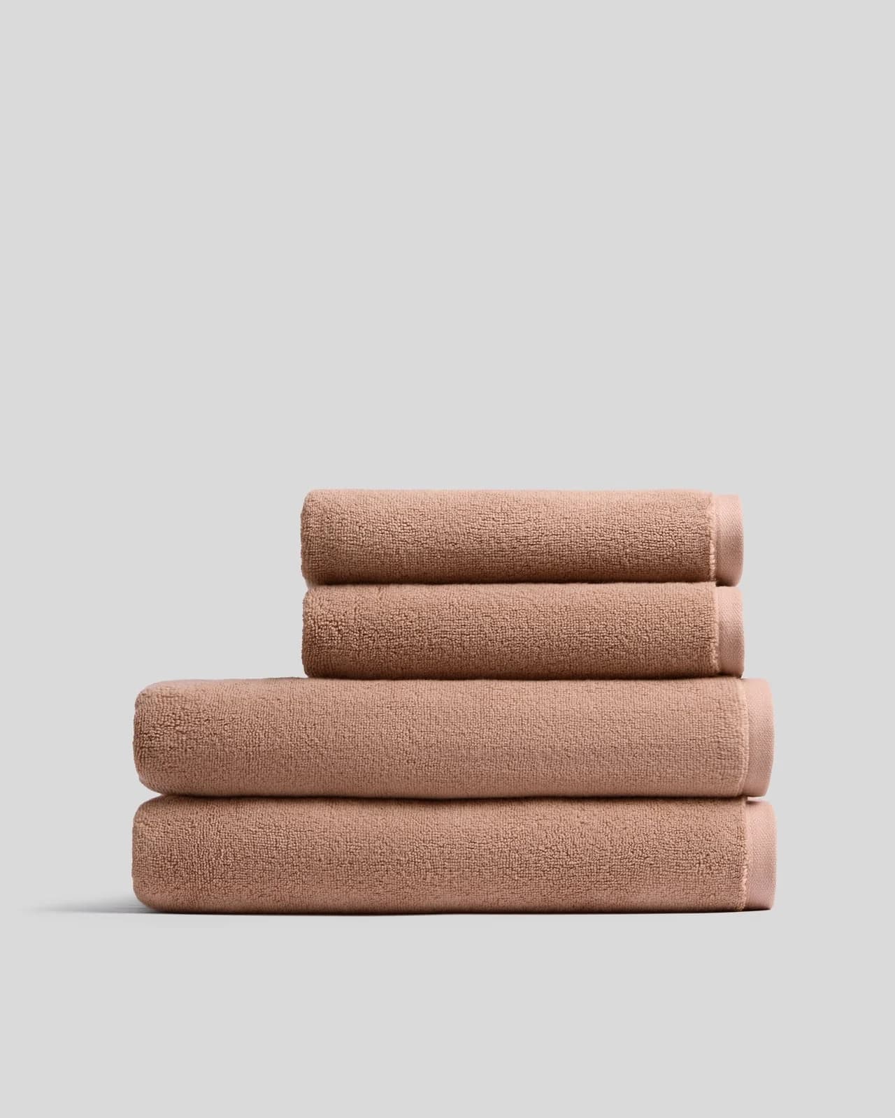 2+2 Organic Plush Bath Bundle - Adobe by Parachute Home
